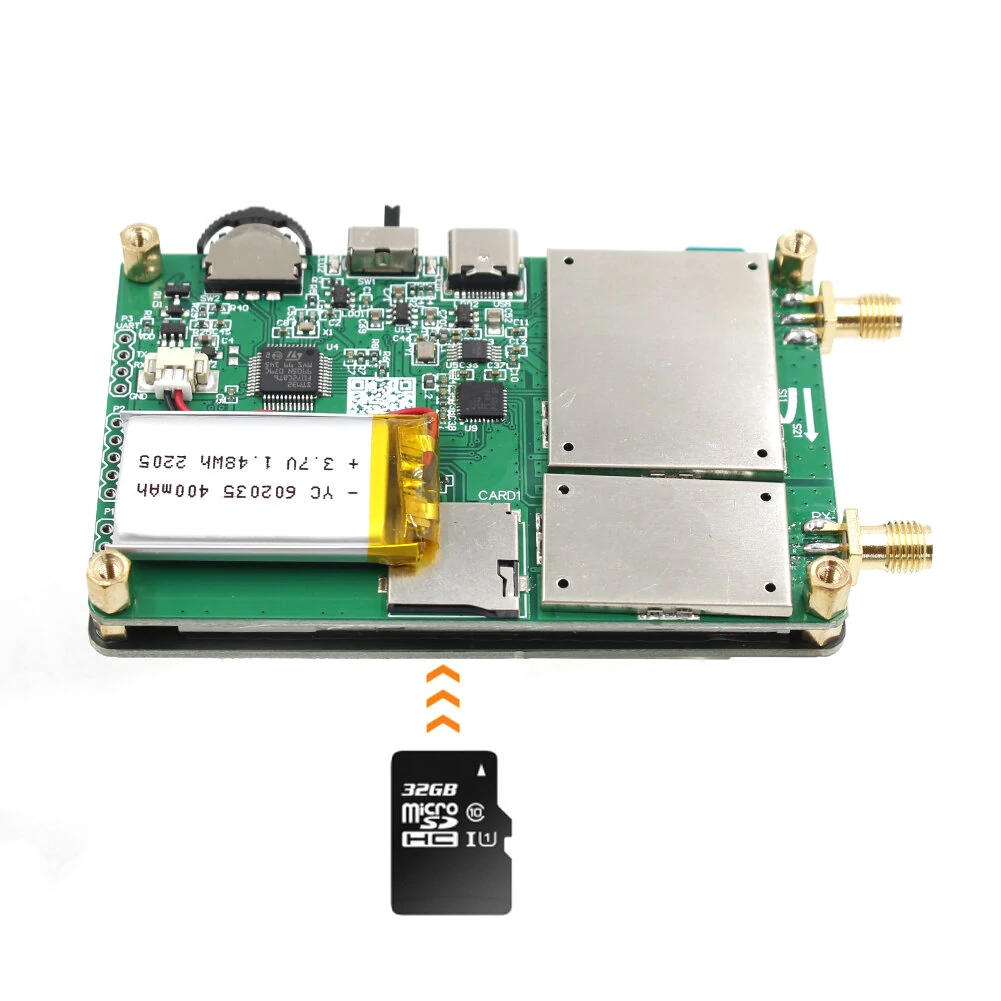 NanoVNA-PCB Antenna Analyzer 10KHz-1.5GHz | MF HF VHF UHF | 32G SD Card - Image 4