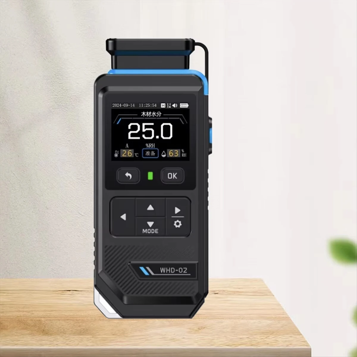 FNIRSI WHD02 Moisture Meter - 7 Modes for Wood, Walls, Cardboard | Temp & Humidity - Image 3