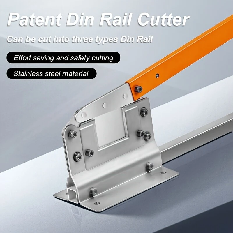 Light Steel Keel Cutter | Manual Wire Duct & Din Rail Cutter - Lever Saving Tool - Image 2