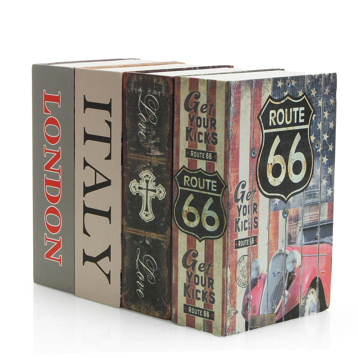 Hollow Book Safe - Hidden Storage Box with Password Lock & Security Key - Image 2