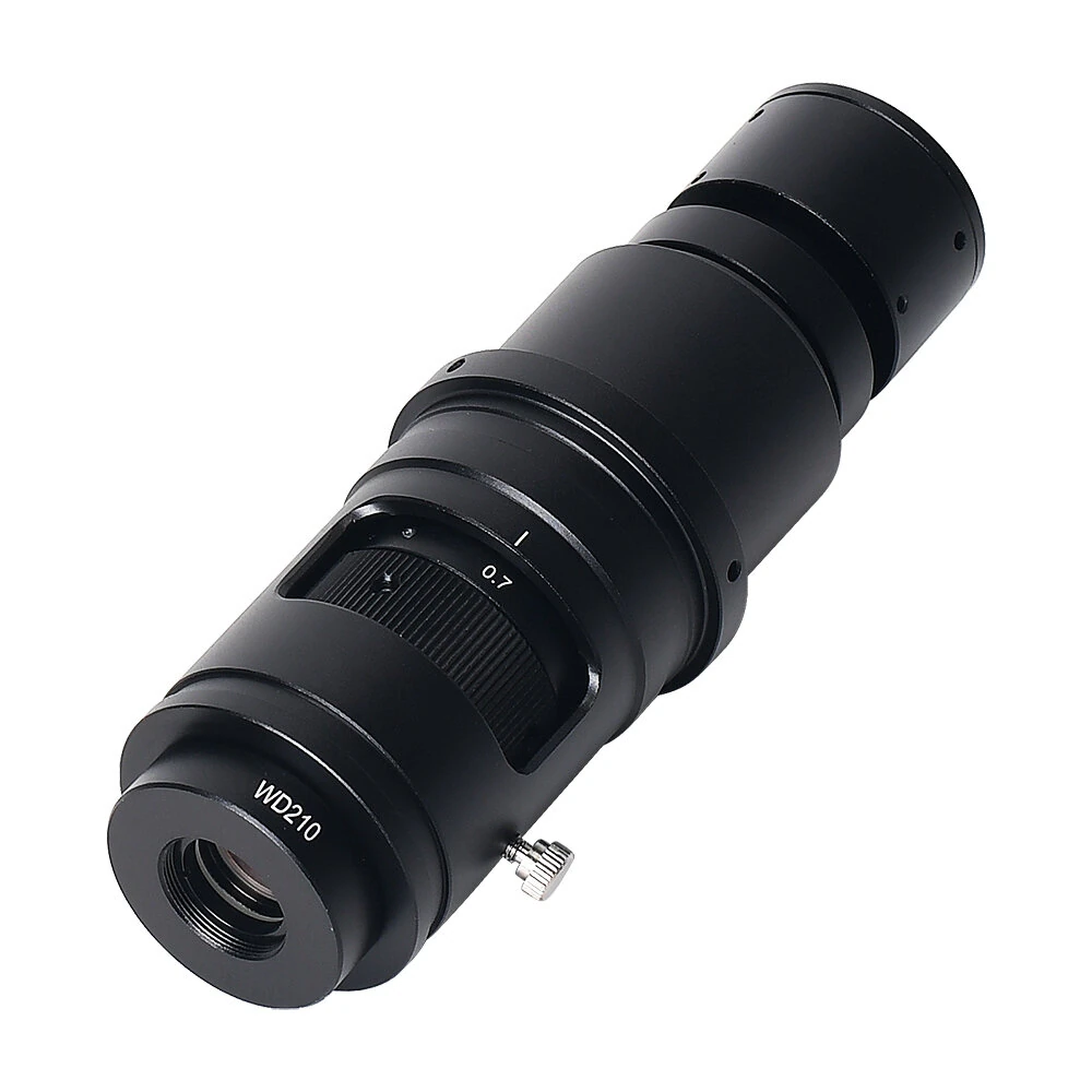 HAYEAR WD105 WD210 Microscope Lens | 0.7X-5X Zoom | 105mm/210mm Working Distance | C-Mount for Inspection & Soldering - Image 4