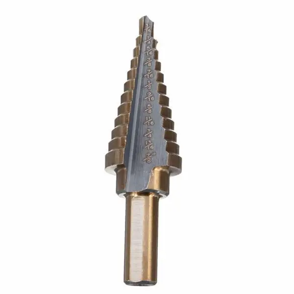 M7 HSS Step Drill Bit Set - 3 Piece | 3/16-7/8 Inch Range for Metal - Image 5