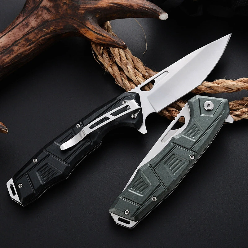 Knifee Survival Knife - 22CM Military Hunting Camping Tool | High Hardness - Image 3