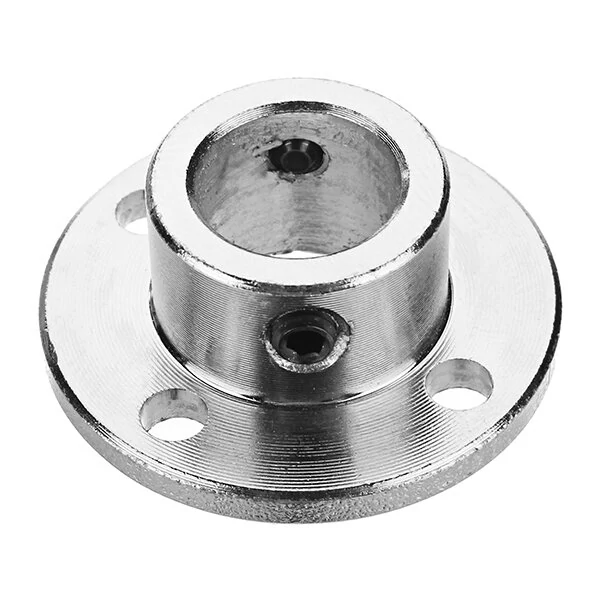 Steel Rigid Flange Coupling - 12mm Bore for Motor Shaft & Bearing Guide - Image 3