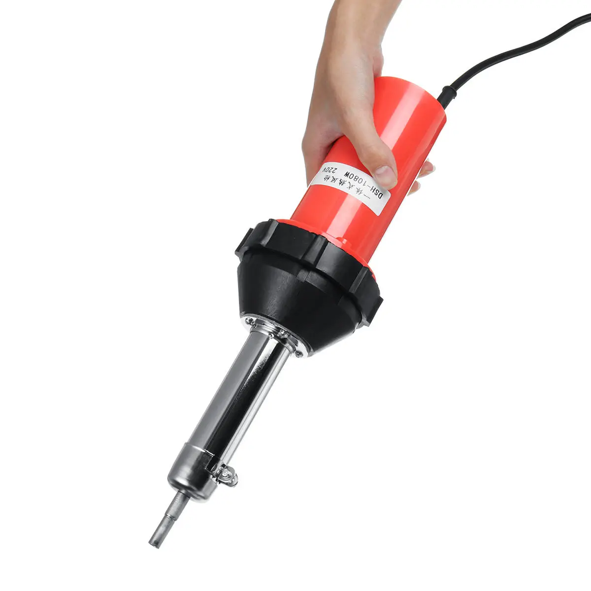 1080W Hot Air Plastic Welding Tool with 2 Nozzles + Roller & Adapter | Welder Torch - Image 3