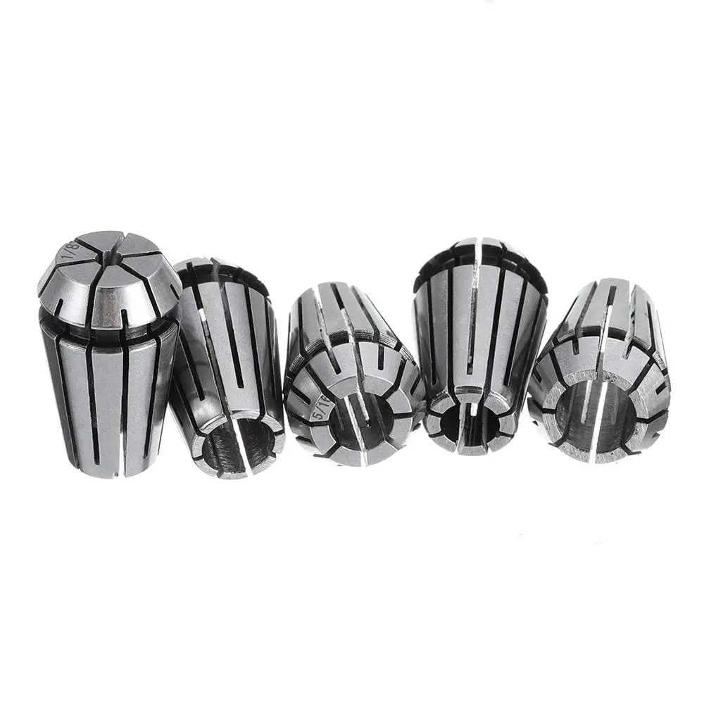 Machifit ER16 Collet Set - 5Pcs 1/8 to 3/8 Inch for CNC Milling & Lathe - Image 3