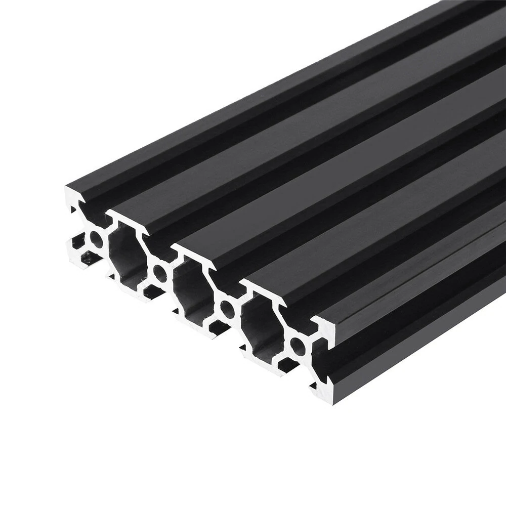 Machifit 2080 V-Slot Aluminum Profile Extrusion - 200-1000mm Black Frame for CNC & DIY - Image 3
