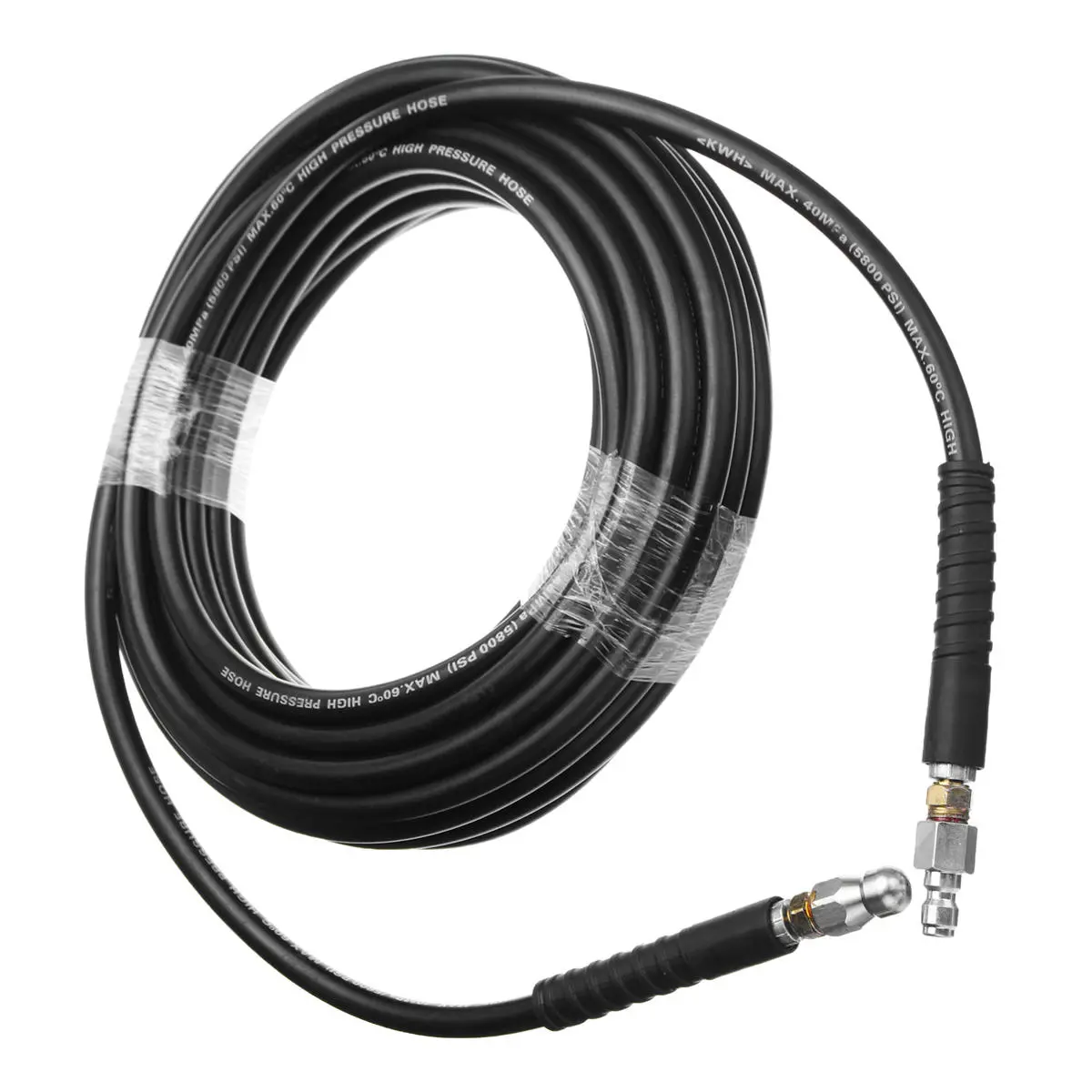 6M 10M 15M 1/4 Inch Quick Release Drain Hose | 5800PSI Pressure Washer - Image 3
