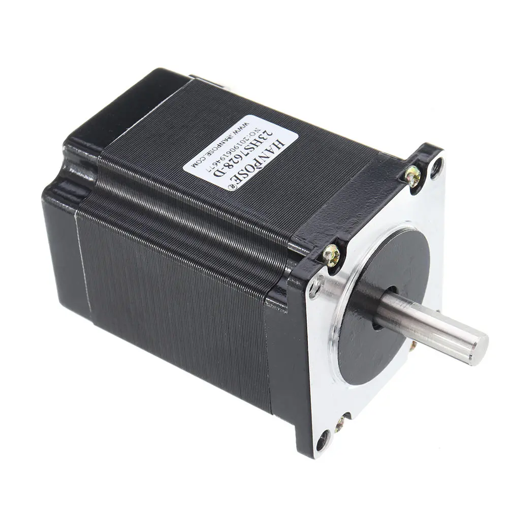 HANPOSE Nema 23 Stepper Motor | 76mm 2.8A 189N.cm | CNC Laser Engraving Machine - Image 2