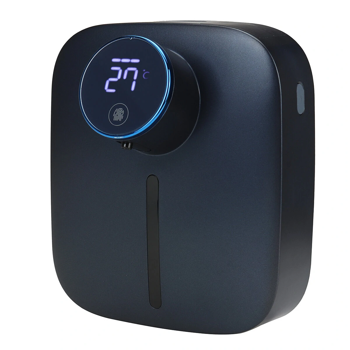 White/Blue Foam Hand Sanitizer Dispenser - Wall-Mounted Smart Sensor Soap Dispenser - Image 5