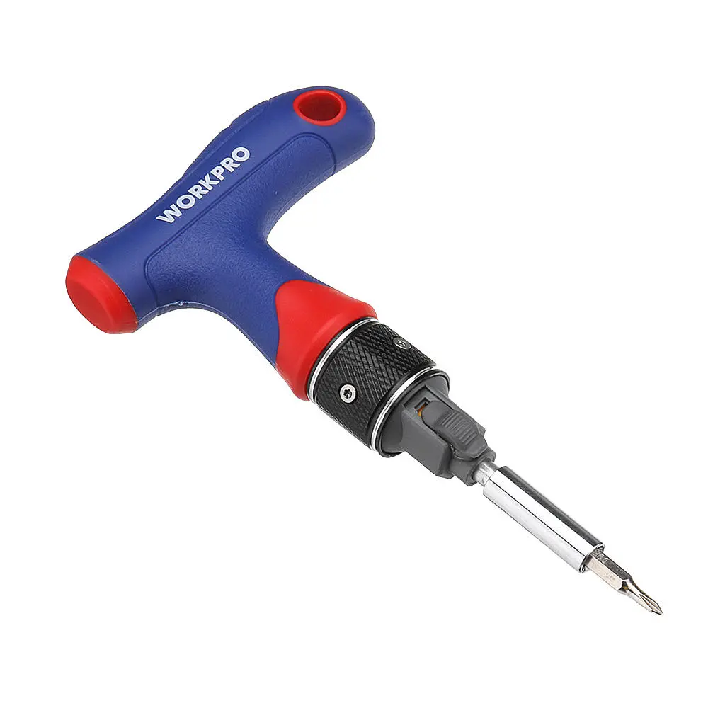 WORKPRO 21-in-1 Precision Screwdriver Set | Dual Drive T-Type Ratcheting Handle - Image 5