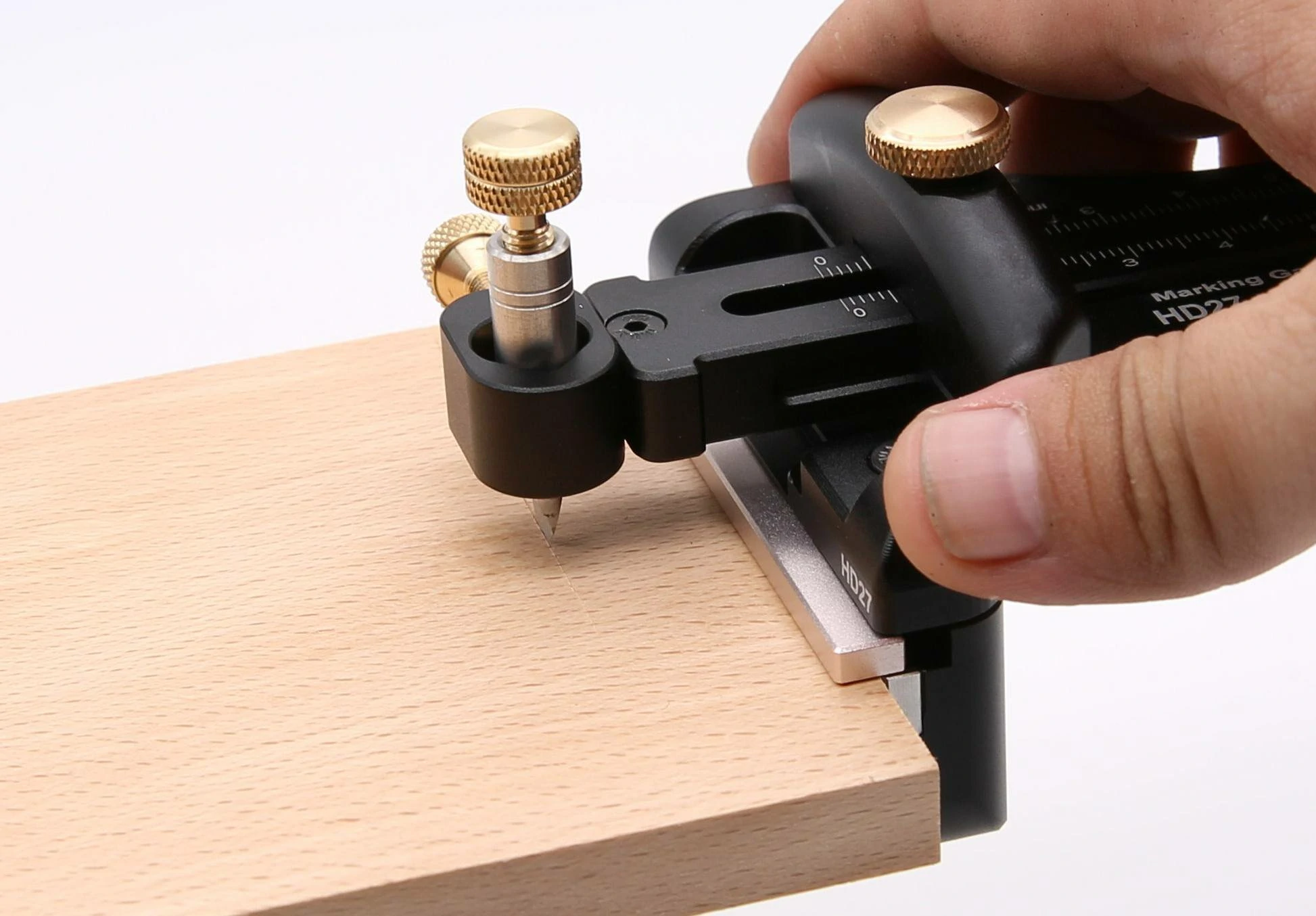 HONGDUI HD27 Line Drawing Scriber - Metric & Imperial Backrest - Fits 11mm Pens - Image 2