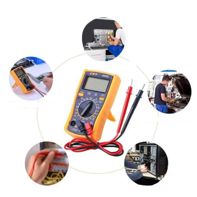 Handskit 60W Digital Multimeter - Adjustable Temperature Soldering Iron Kit | 21 Tools - Image 3