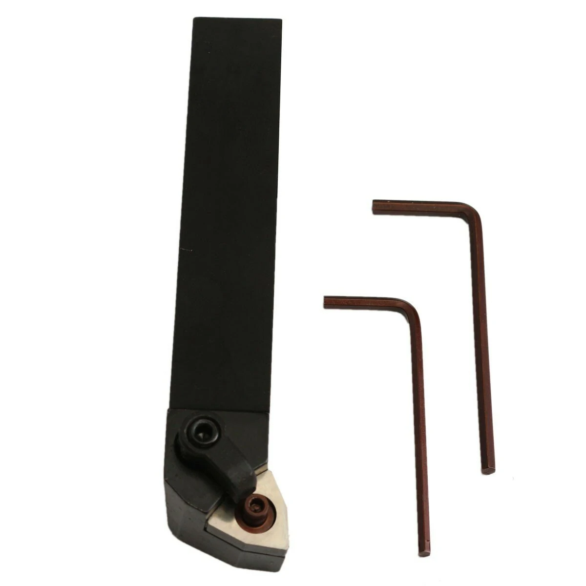 MWLNR2020K08 Lathe Tool Holder - 20x125mm Index External Turning Tool with 2 Wrenches - Image 5