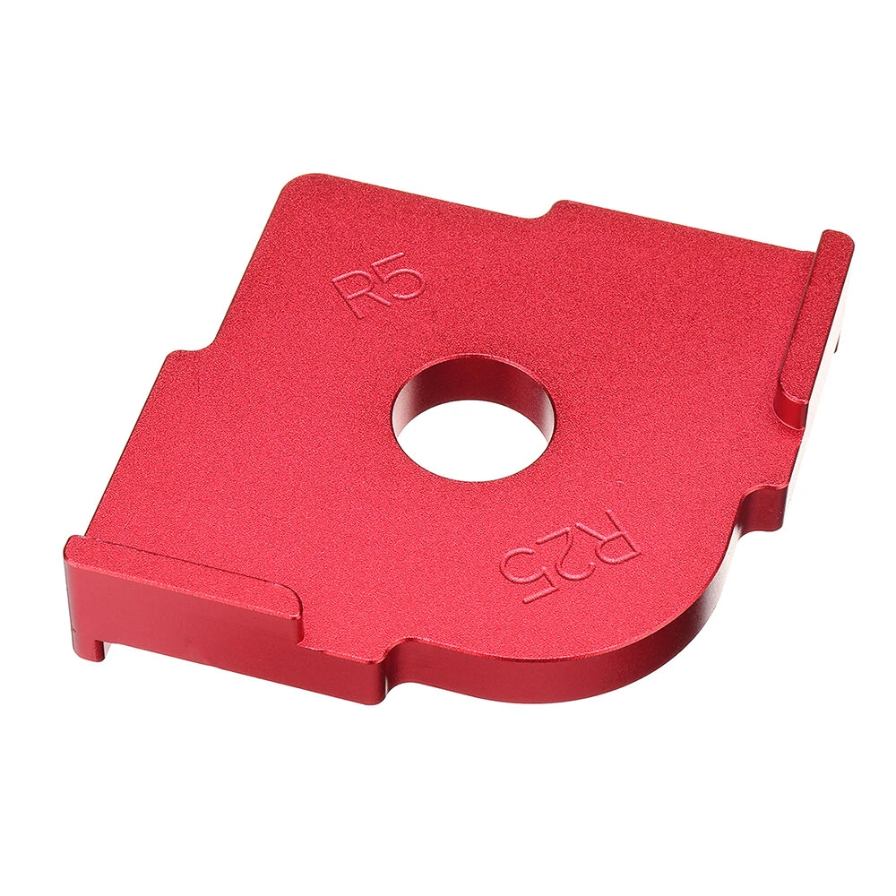 Drillpro 3 Pack Wood Panel Radius Jig - R5 to R30 Corner Template | Router Table Bits - Image 4