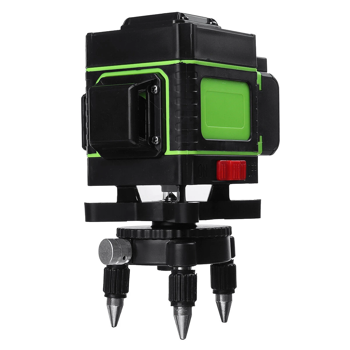 3D Laser Level 12 Lines Green Light | 360 Self-Leveling Rotary Laser | EU Plug - Image 5