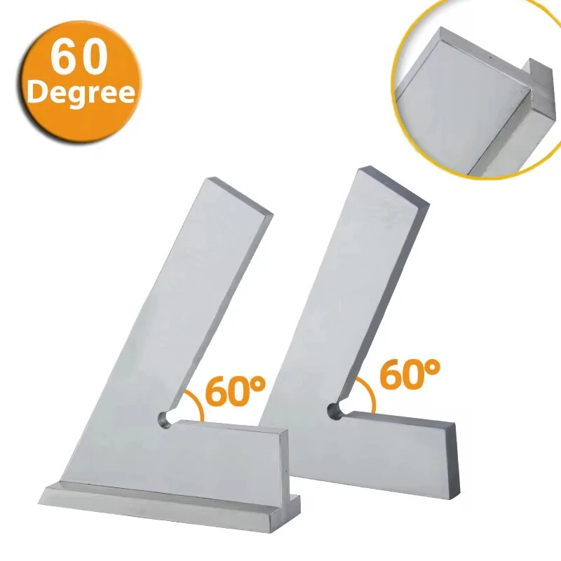 ETOPOO 60 Degree Angle Ruler - Machinist Carpenter Engineer Tool with Seat - Image 2