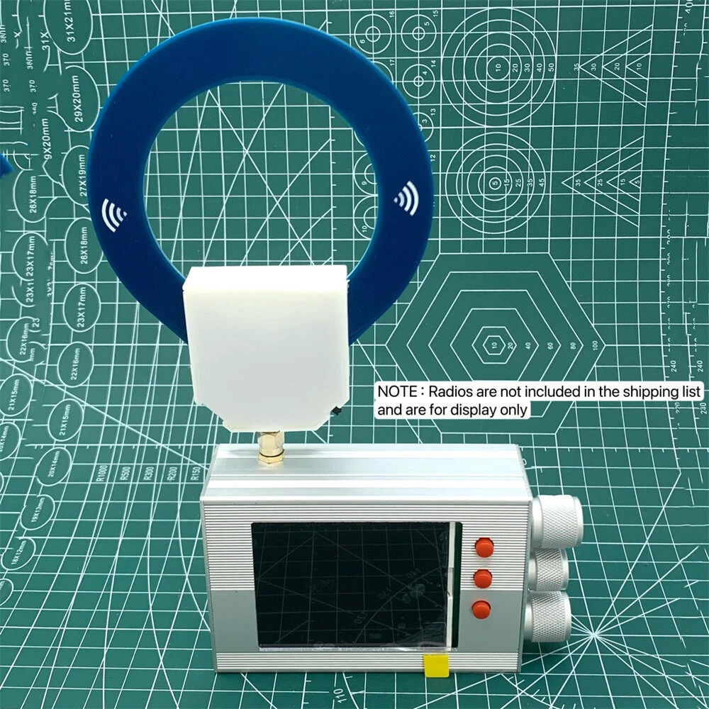 Portable Wideband Loop Antenna 9.9kHz-181MHz | High Gain | Type-C & 35hr Battery - Image 2