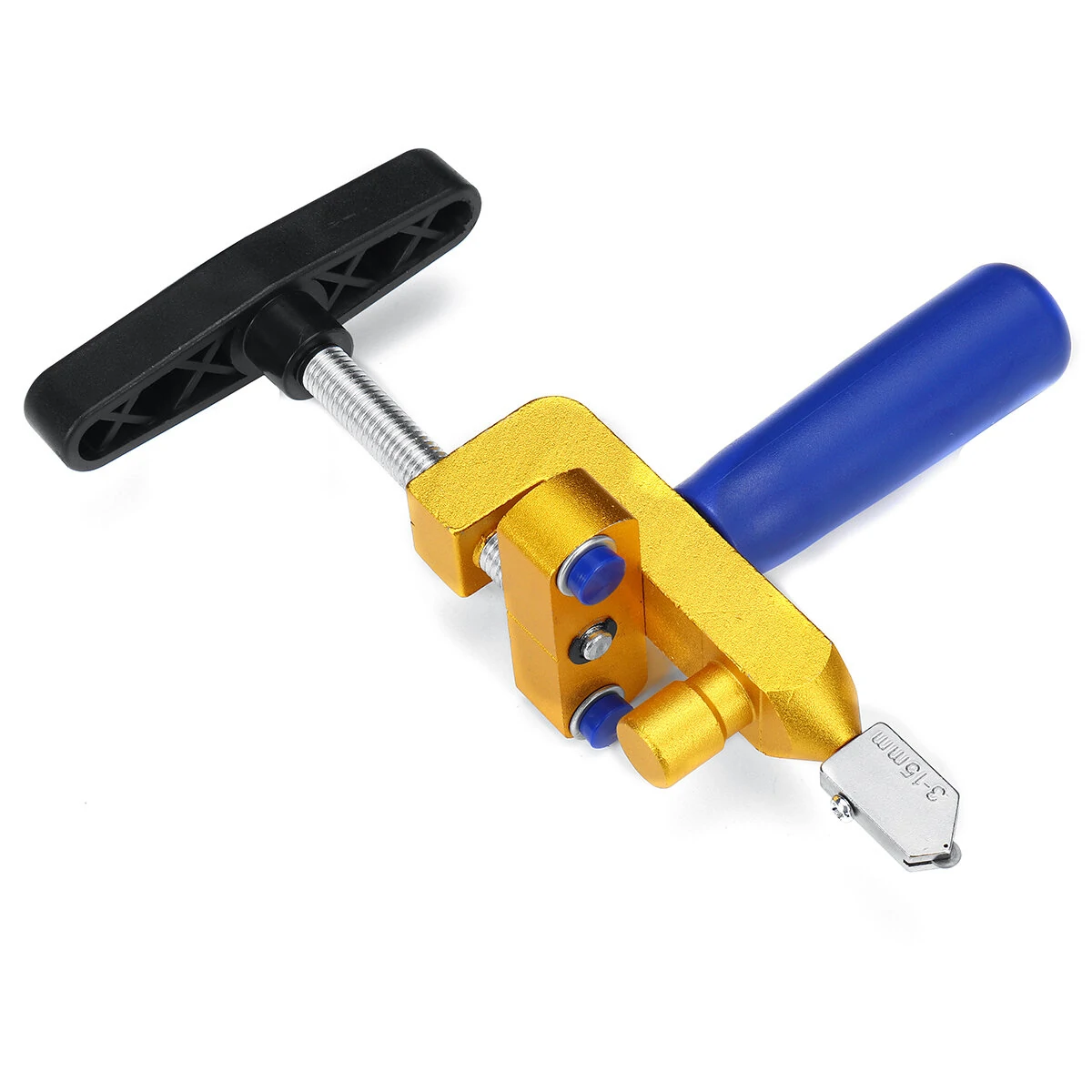 Easy Glide 2-in-1 Glass Tile Cutter | One-Piece Aluminum Alloy Breaker Hand Tool - Image 3