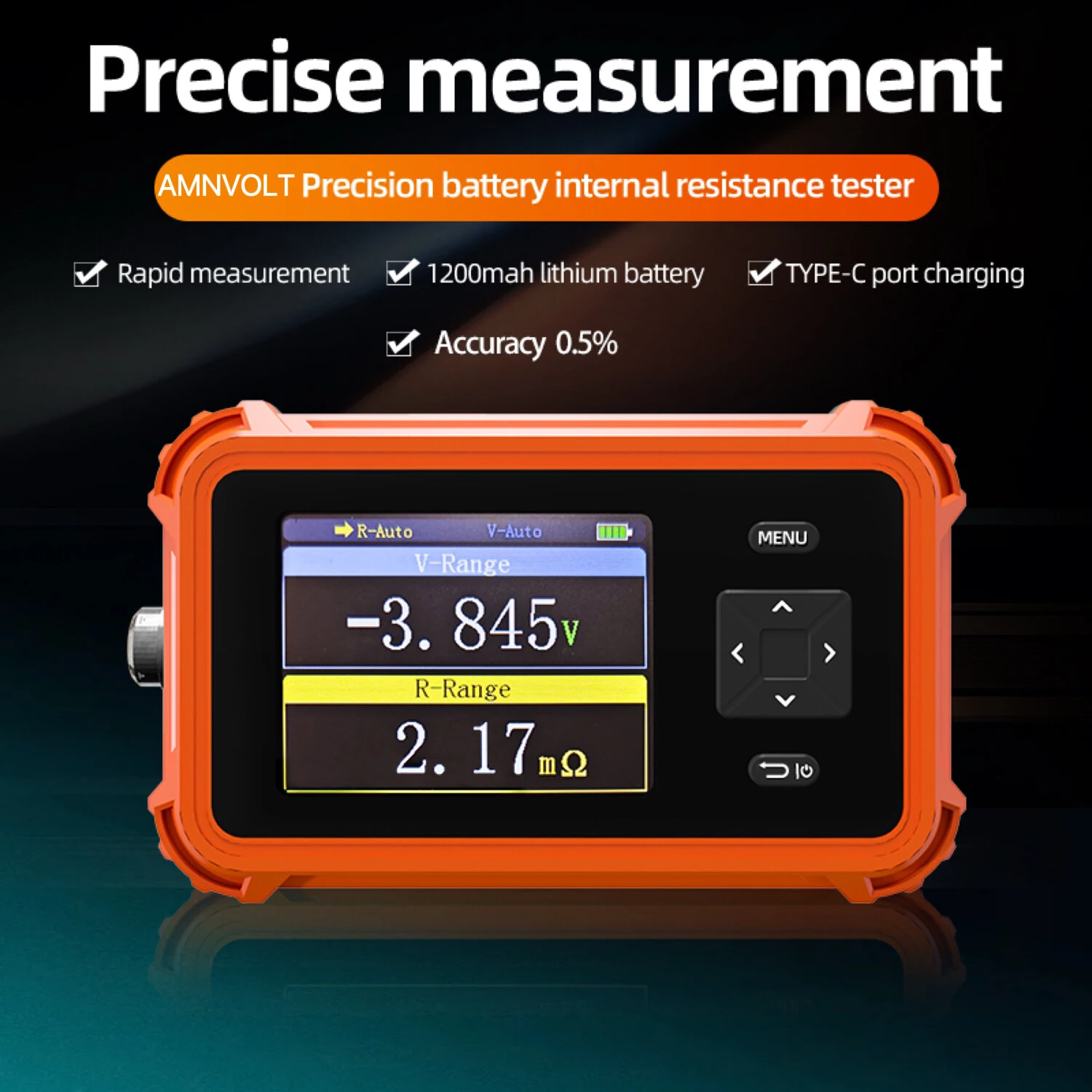 18650 Battery Tester - High-Precision Voltage & Internal Resistance Tester - Image 4