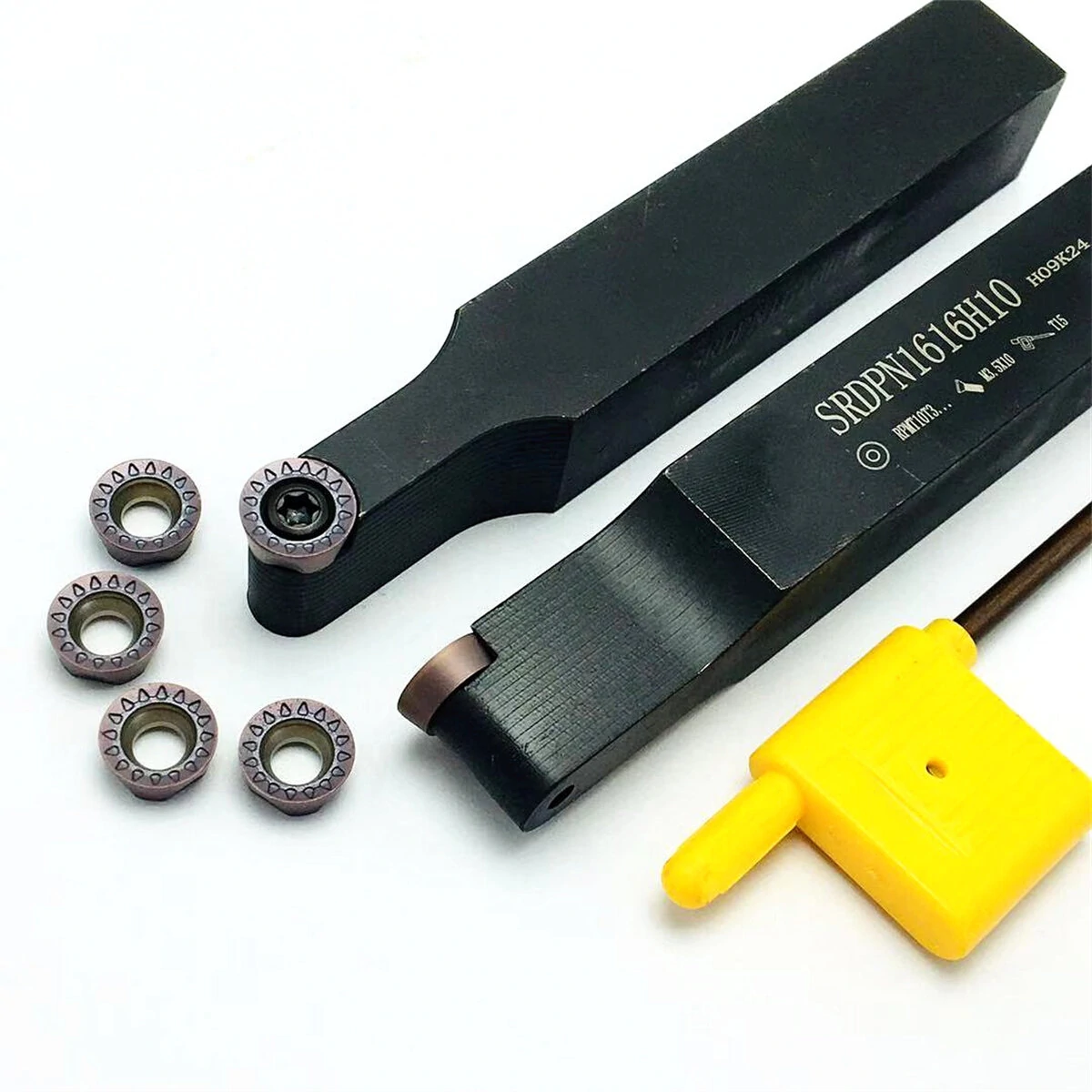 SRDPN Turning Tool Holder Boring Bar - CNC Outer Tool Holder for RPMW1003MO Insert - Image 4