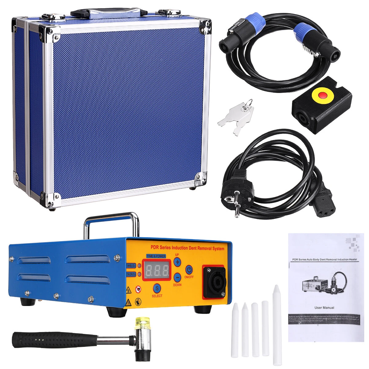 Induction Dent Removal Machine - Paintless Dent Repair Tool & Heater for Auto - Image 2
