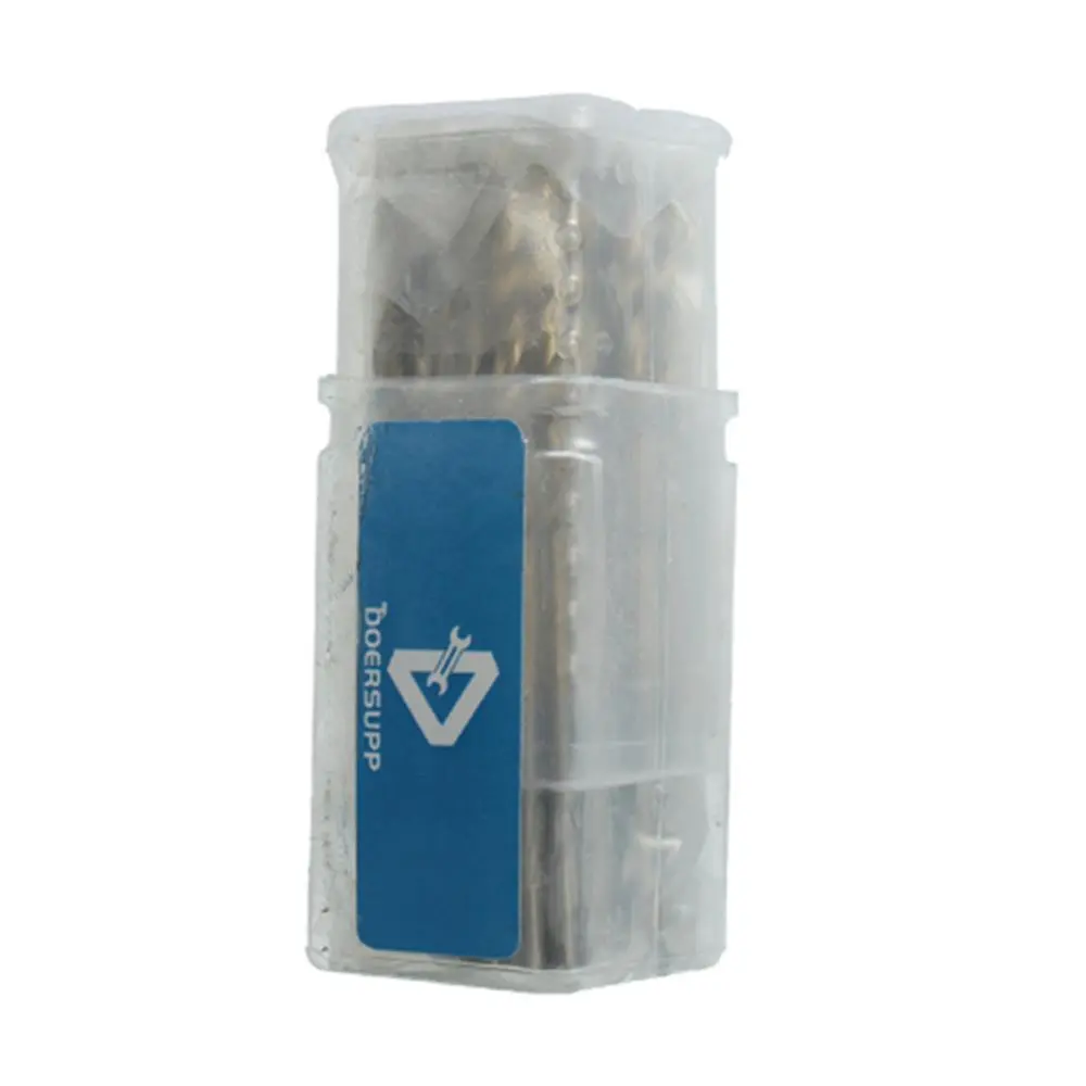 Doersupp 50Pcs Titanium Drill Bit Set | 1-3mm HSS for Wood & Metal - Image 5