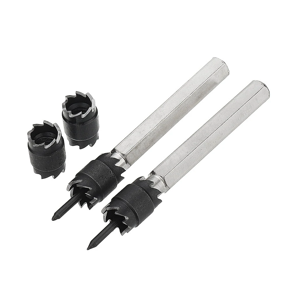 Spot Weld Cutter Set - 3/8 Inch Drill Bit | 4pc or 13pc Double Sided Remover - Image 2