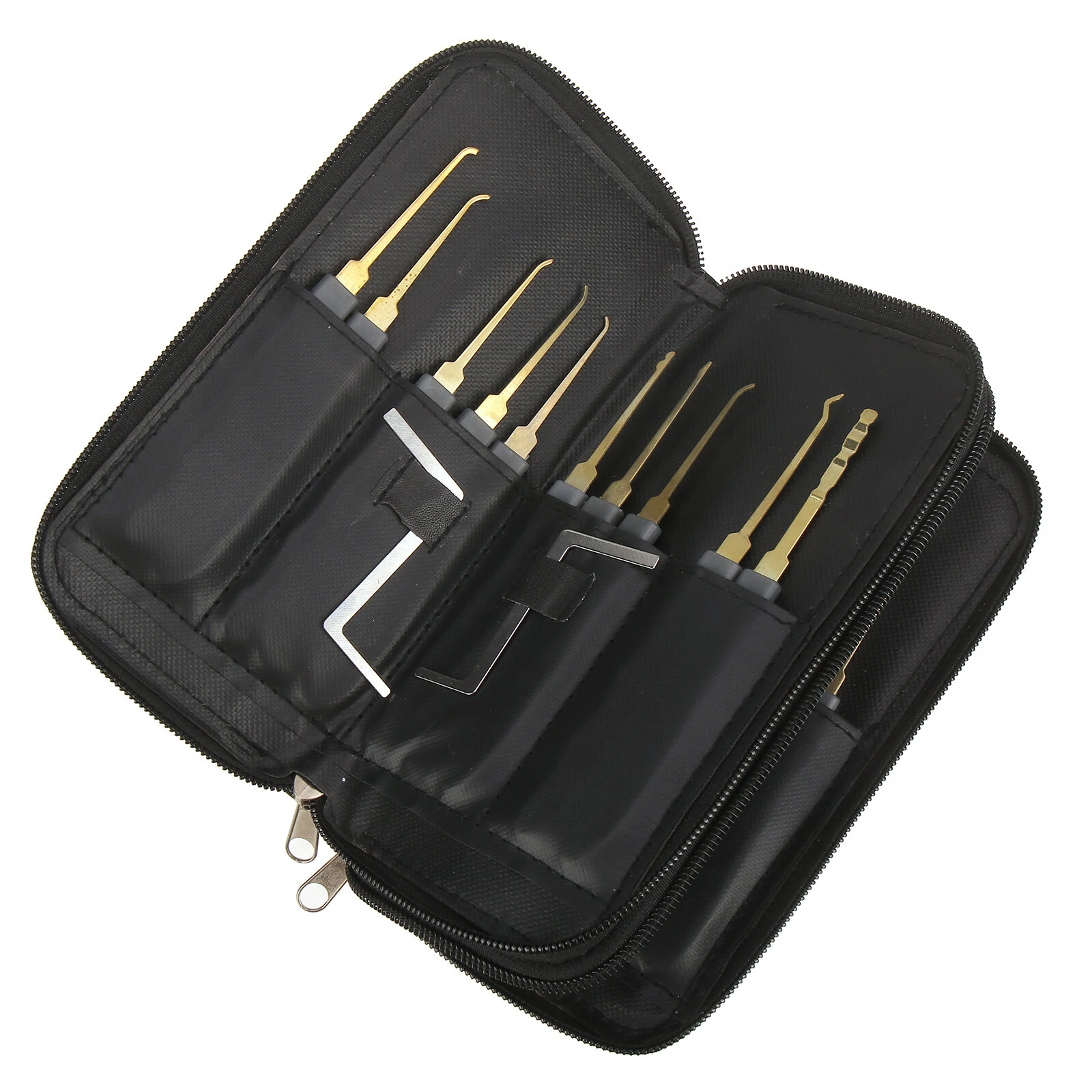 26PCS Lock Pick Set - Transparent Practice Padlock - Locksmith Training Tool - Image 4