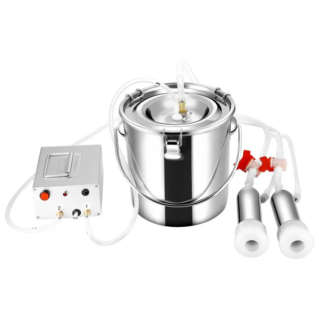 7L Electric Vacuum Milker Machine | Portable Automatic Suction Pump for Cows - Image 2