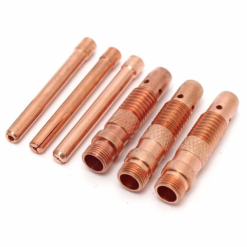WP-17 WP-18 WP-26 TIG Welding Torch Kit | 17Pcs Cups Collets Nozzles Tungsten - Image 3