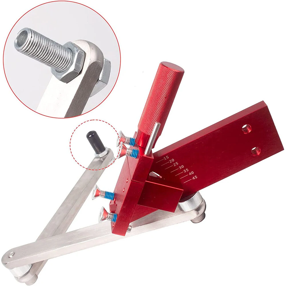 Lawn Mower Blade Sharpener | 15-45° Adjustable for Straight & Standard Blades - Image 5
