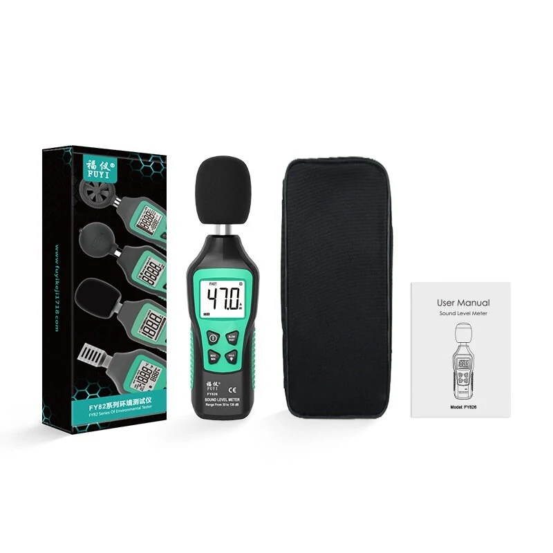 Digital Sound Level Meter 30-130dB | Noise Decibel Tester with Fast/Slow Mode - Image 3