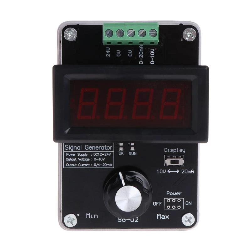 Analog Signal Generator 0-20mA 0-10V Adjustable Current Voltage Simulator - Image 5