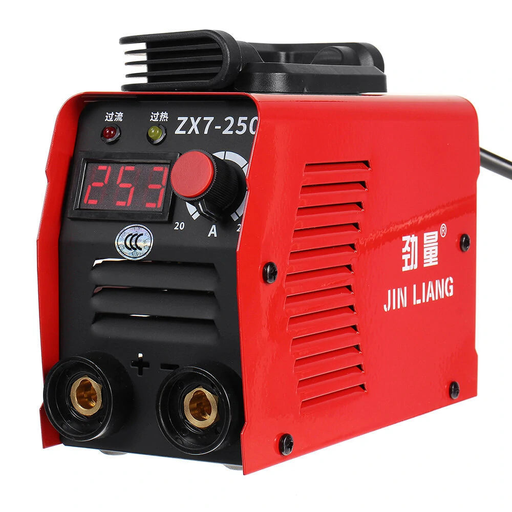 ZX7-250MINI 250 Amp Inverter ARC Welder | 220V IGBT MMA Machine | Lightweight Portable Digital Display - Image 2