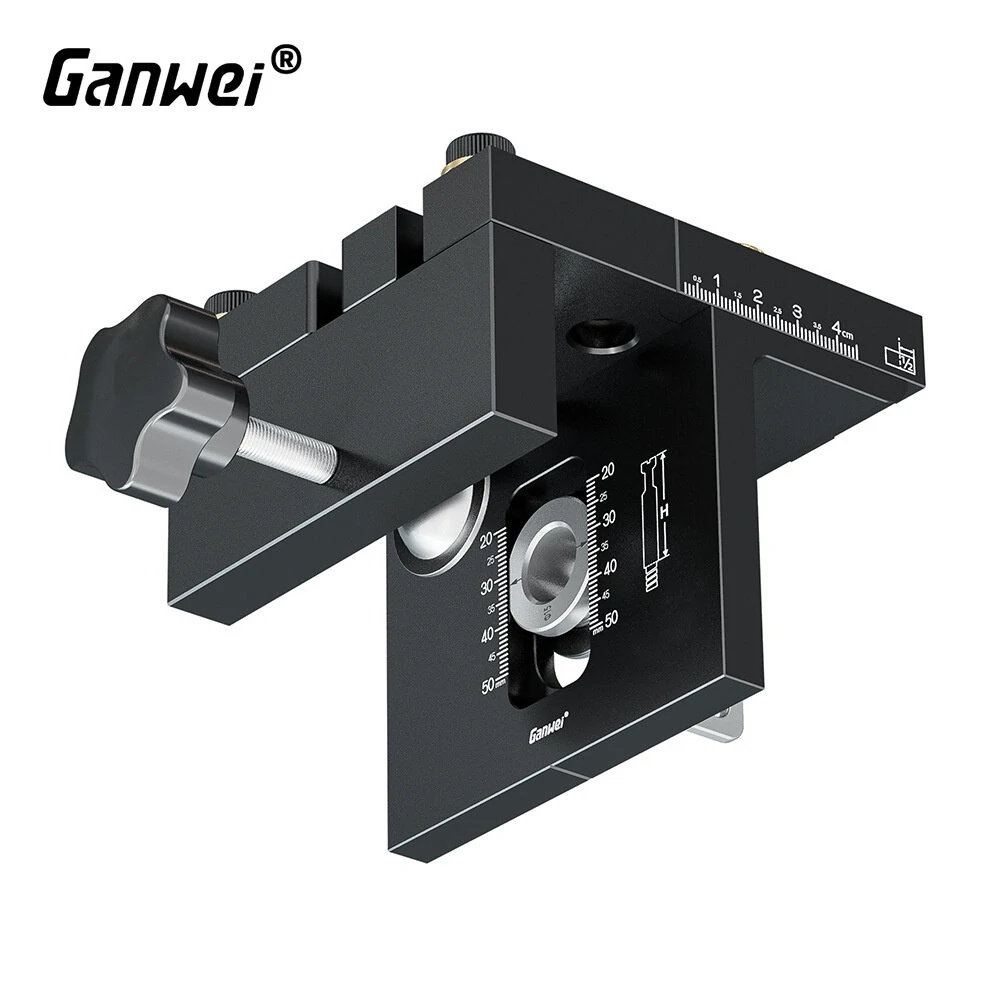 Ganwei 3-in-1 Dowelling Jig Kit | Adjustable Pocket Hole Jig for 6/8/10/15mm - Image 2