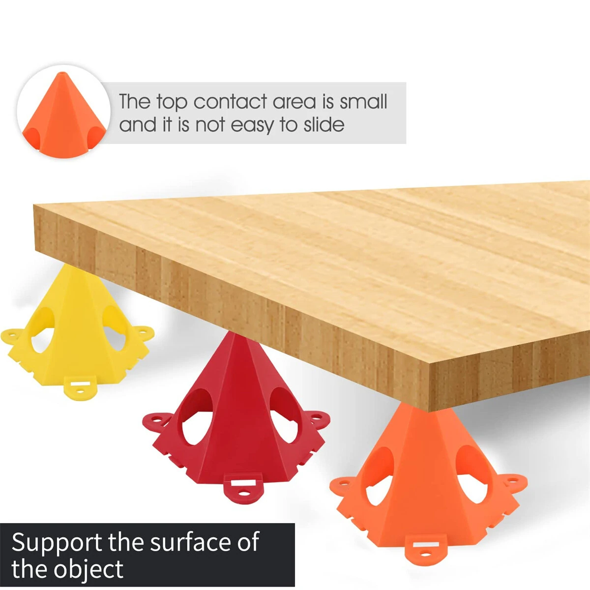 10pcs Portable Woodworking Paint Triangle Stand - Carpenter Lift Pads & Feet Tool Accessories - Image 4