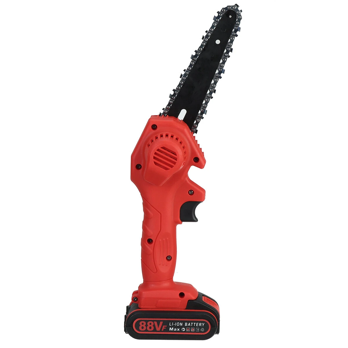88VF Cordless Chain Saw - 1200W 6 Inch One-Hand Electric Saw with 2 Batteries - Image 5