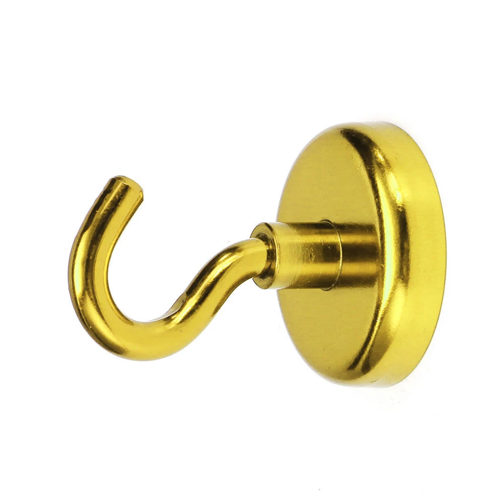 Effetool 48mm Neodymium Magnet Hook Holder - 90KG Strength - Yellow - Image 5