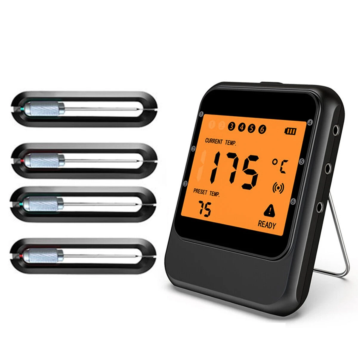 Wireless Smart Meat Thermometer with 2-6 Probes | For iOS & Android BBQ - Image 5