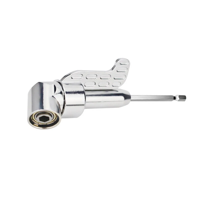 Angler Bracket Adjustable Screwdriver - 105/90° Turning Head with 1/4 Magnetic Bit Sleeve - Image 3