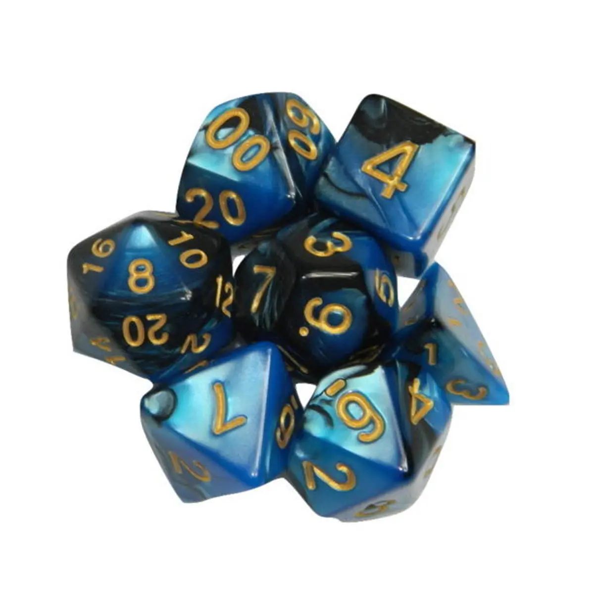 21 Pcs Polyhedral Dice Set - 3 Colors for Role Playing Games | EDC Gadgets - Image 3