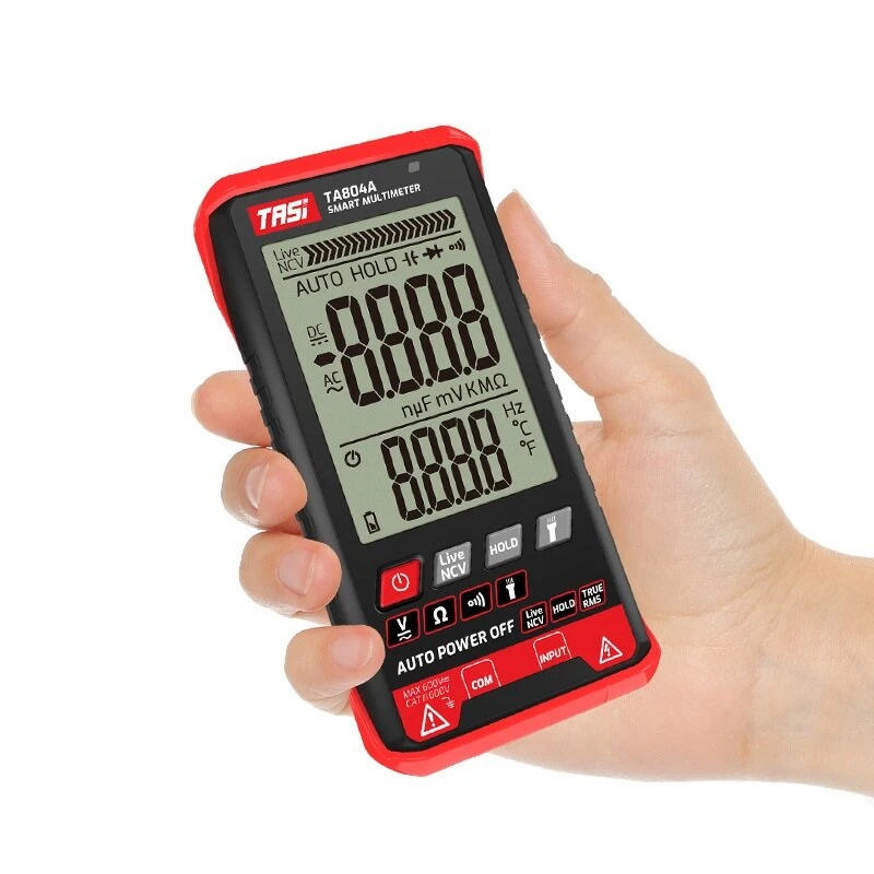 TASI TA804A/B Digital Multimeter - Professional Auto Tester with HD Color Screen - Image 2