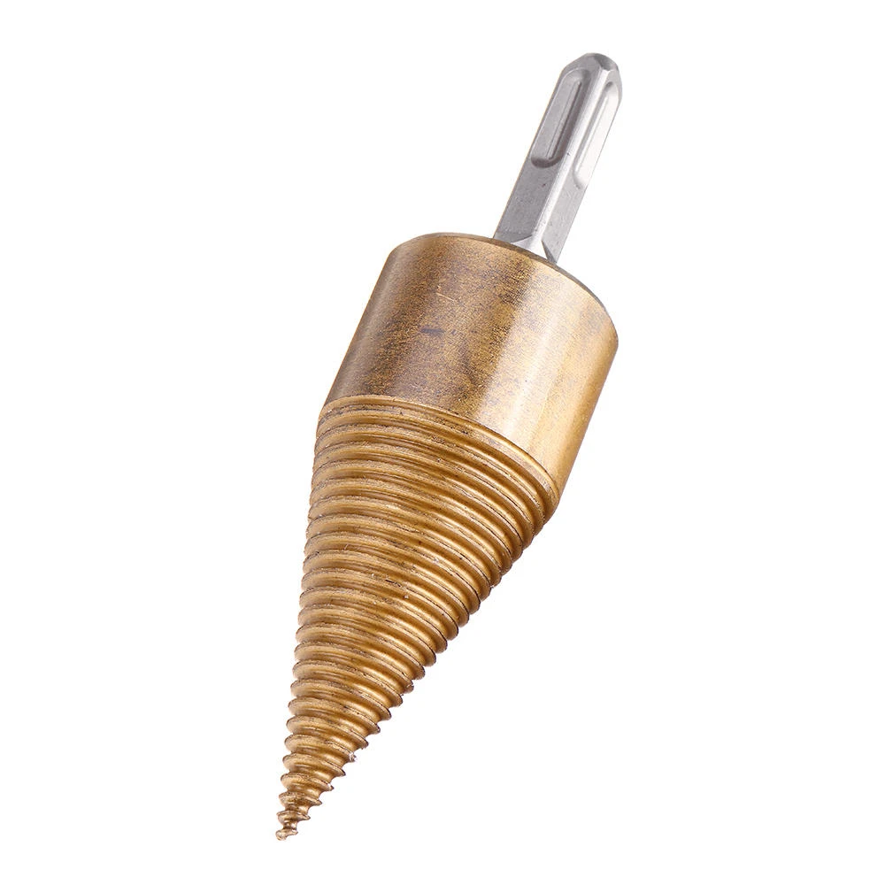 Drillpro 32/42mm Titanium HSS Firewood Splitter Drill Bit | Wood Chopper Breaker - Image 4