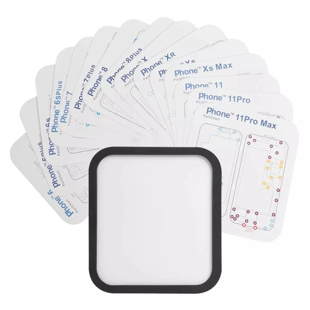 KGX Magnetic Screw Mat | 15-in-1 Guide for iPhone 8 to 11 Pro Max | Memory Figure Pad - Image 2