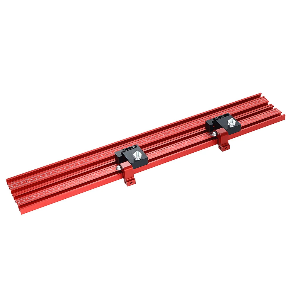 Enjoywood Aluminum T-Track Connector - Extension Guide Rail for Track Saw & Router Table - Image 2
