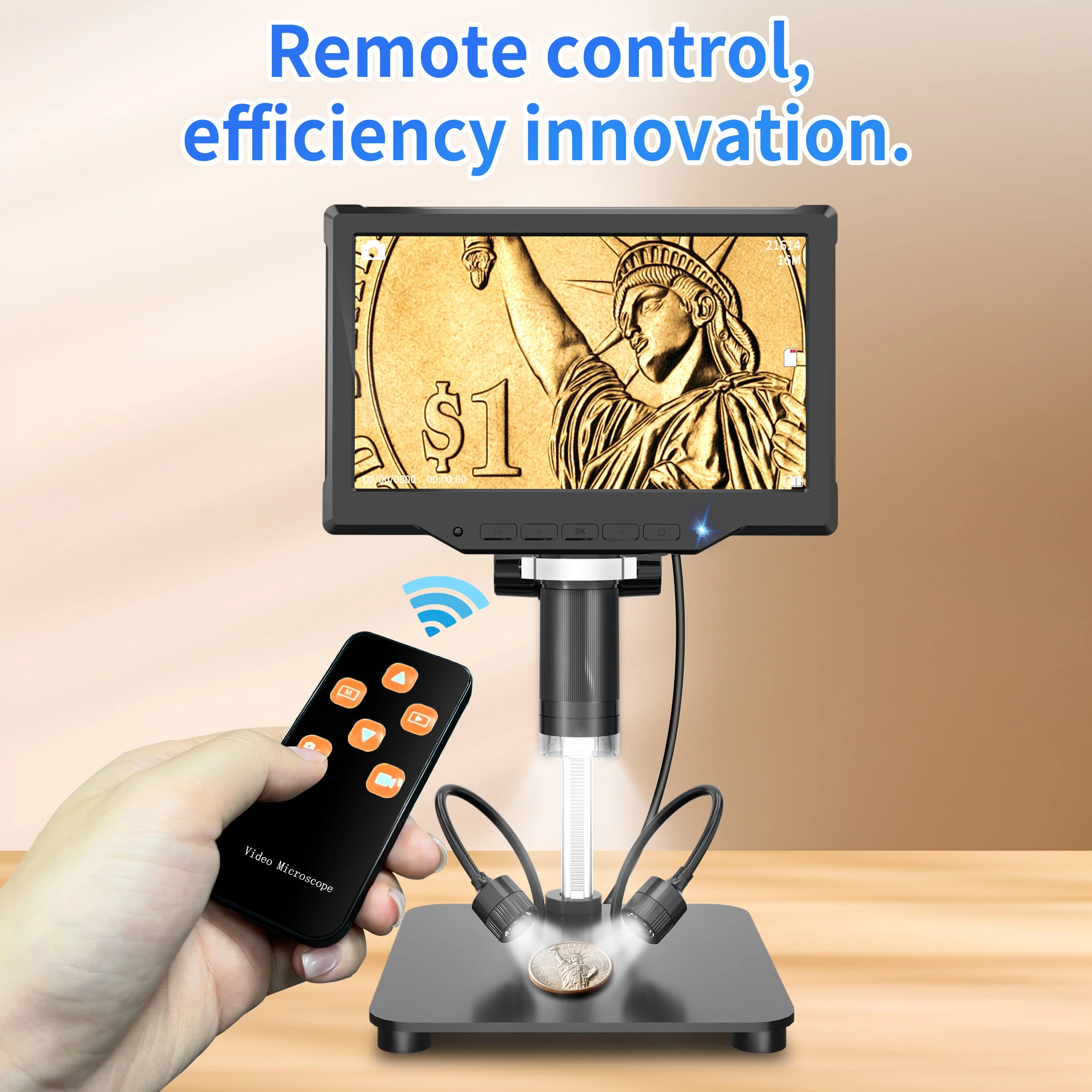 MK10 10.1 Inch Digital Microscope | IPS Screen & HD Camera | Type-C for Windows/Mac - Image 5