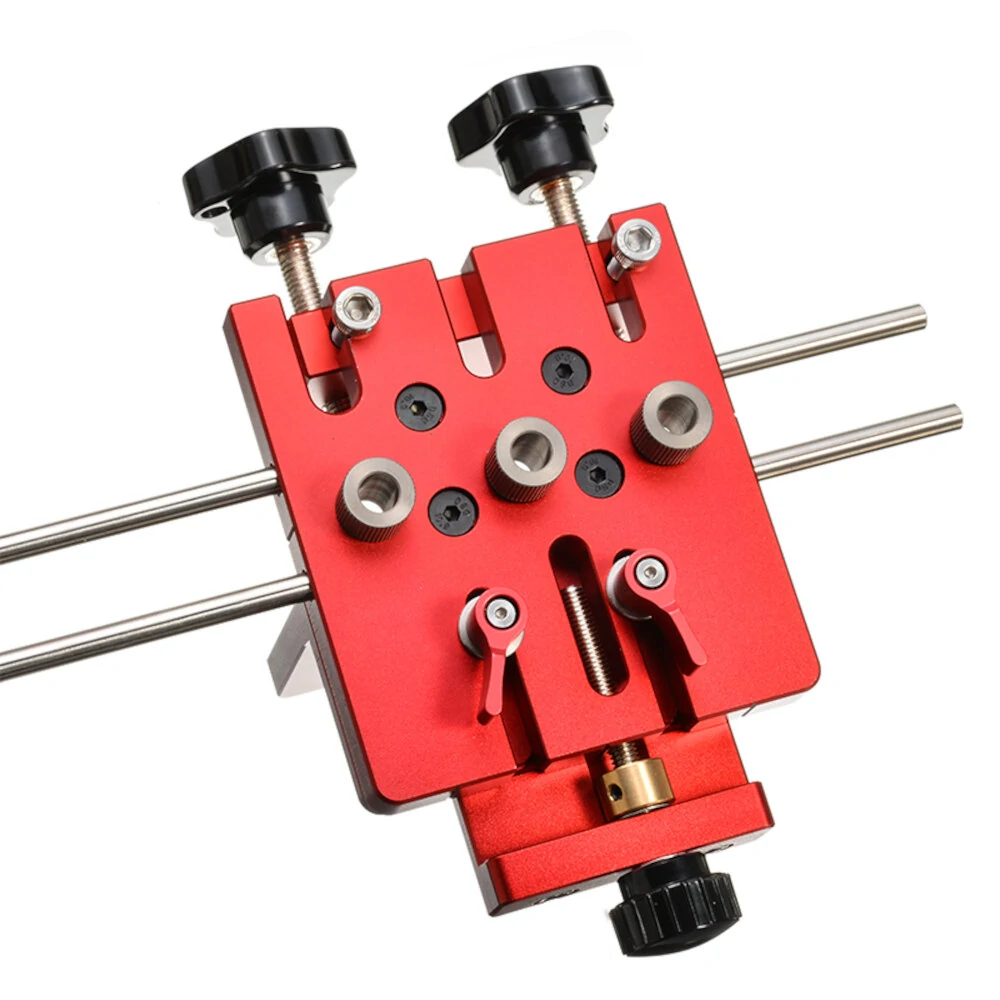 3 in 1 Woodworking Doweling Jig Kit - Aluminium Alloy Joinery System for Furniture - Image 4