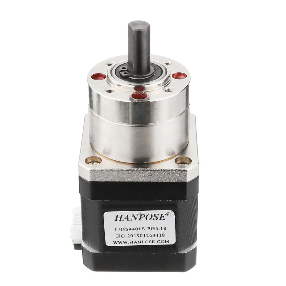 HANPOSE Nema 17 Stepper Motor | 42:1 Planetary Gearbox | 17HS4401S-PG - Image 5