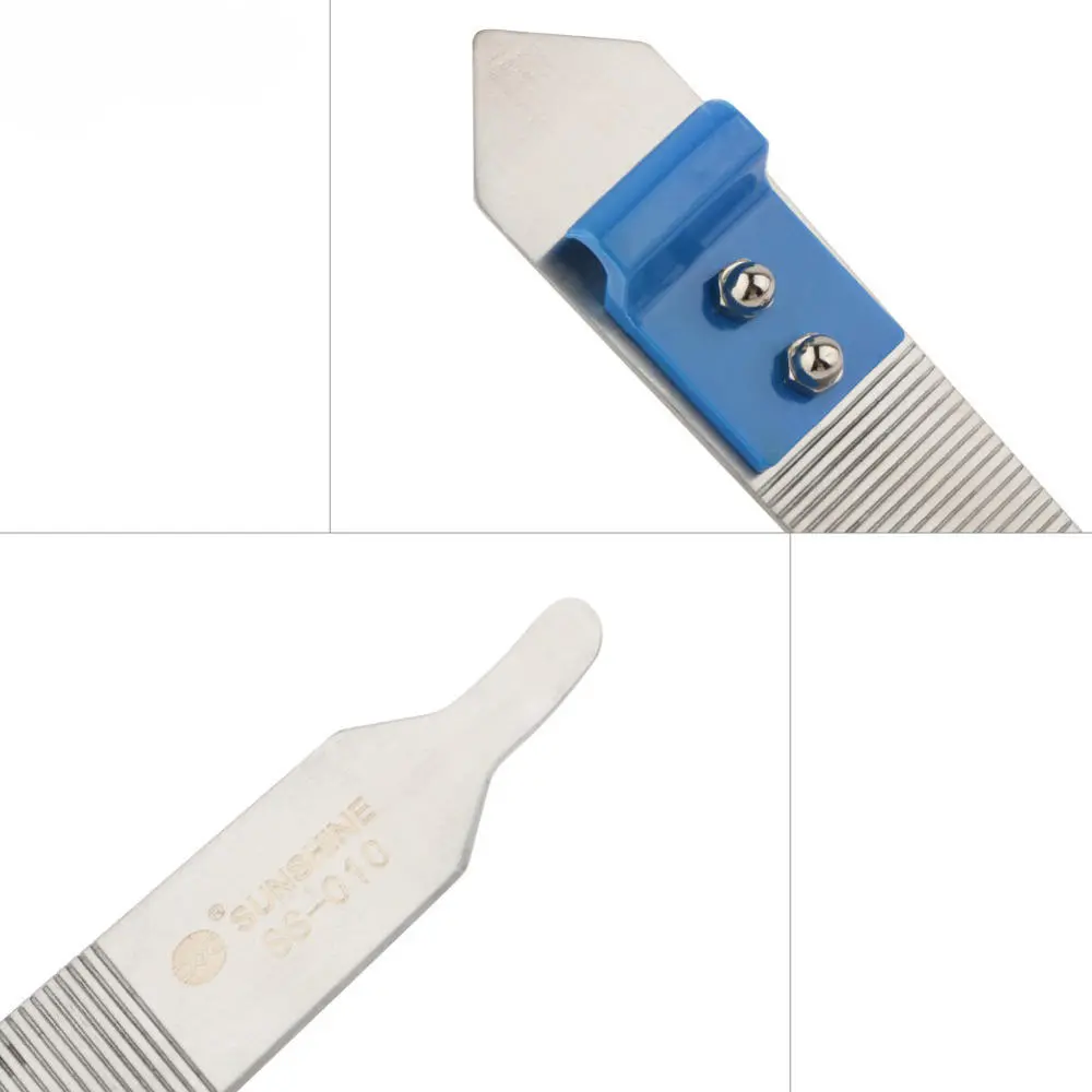 Stainless Steel Phone Repair Tool - Dual End Spudger | Anti-Slip Open Frame Prying - Image 4